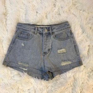 brandy Melville  Distressed  Shorts